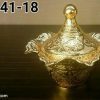قندان برنجی گل بزرگ